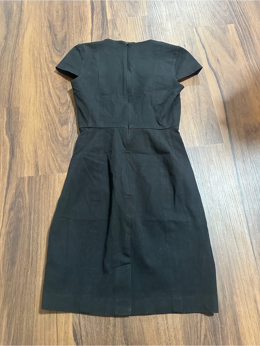 Banana Republic Black Cap-Sleeve Sheath Dress - Picture 6 of 7